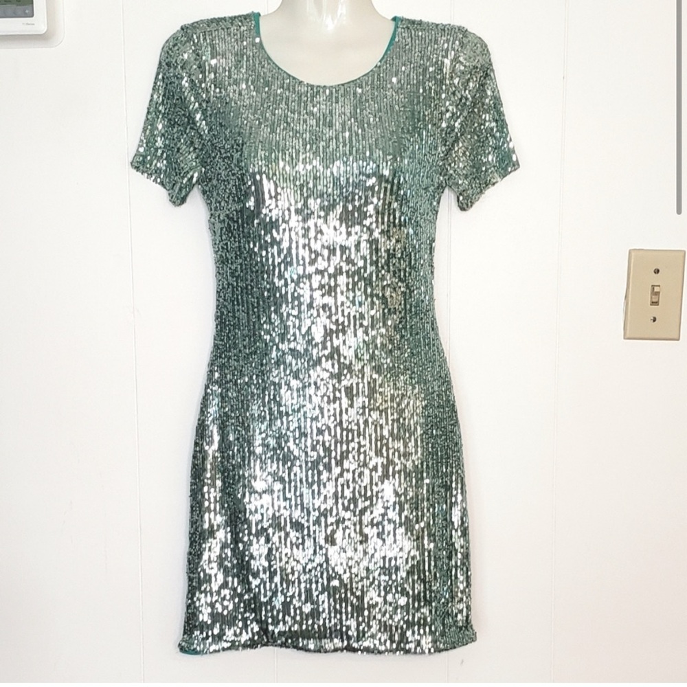 Lovers + Friends Sequins Dress NWT